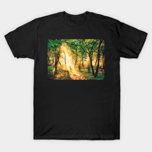 Forest Oil painting T-Shirt